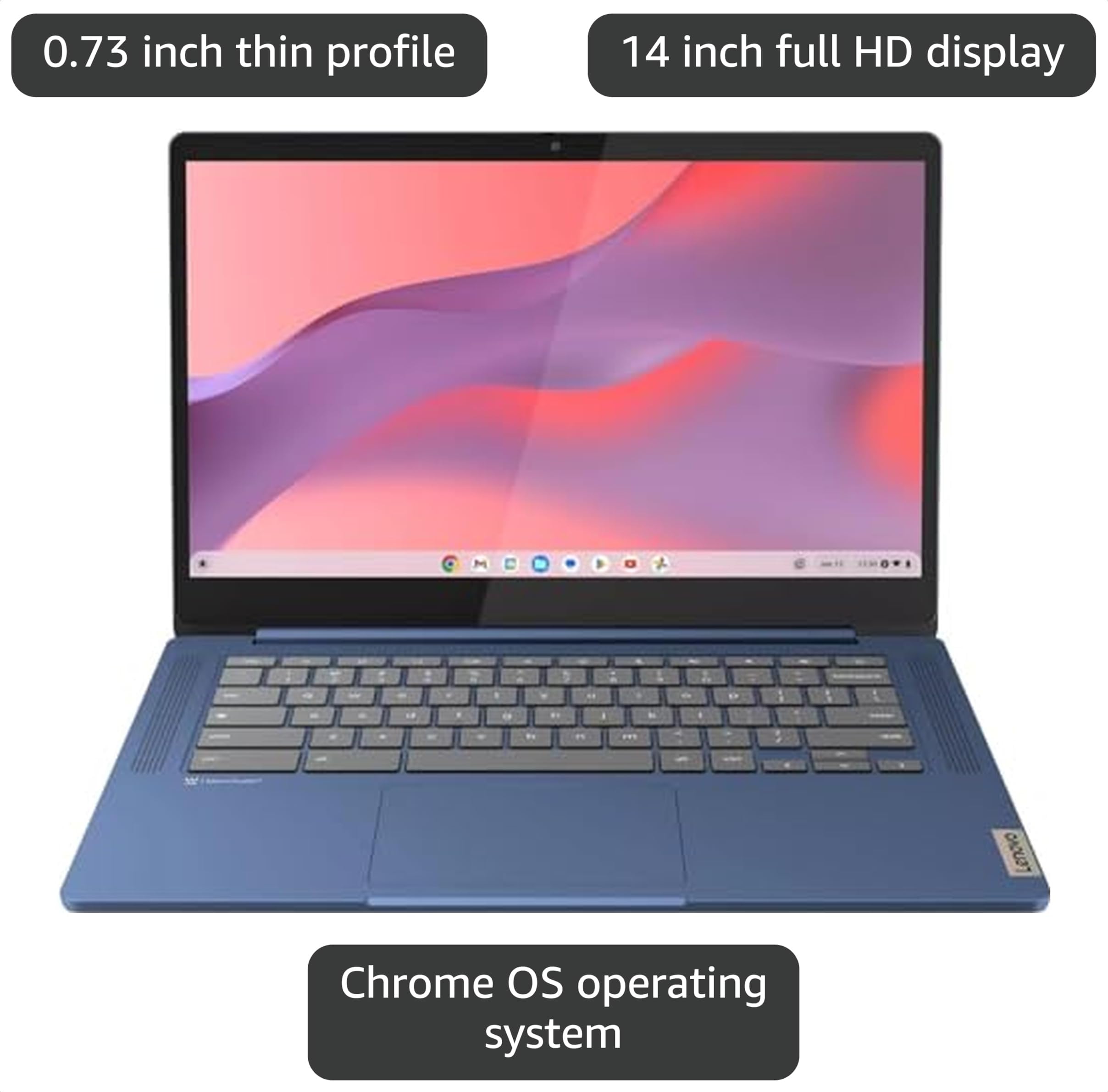 Amazon.com: Lenovo IdeaPad Slim 3 Chromebook 14M868 14