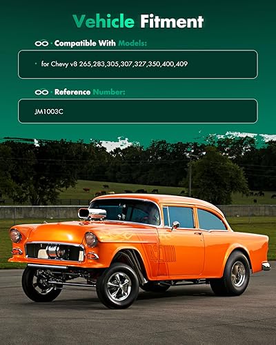 Miniatura 5 de SCITOO Conjunto eléctrico de la bomba de combustible de alto rendimiento para Chevy v8 265, 283, 305, 307, 327, 350, 400, 409 JM1003C