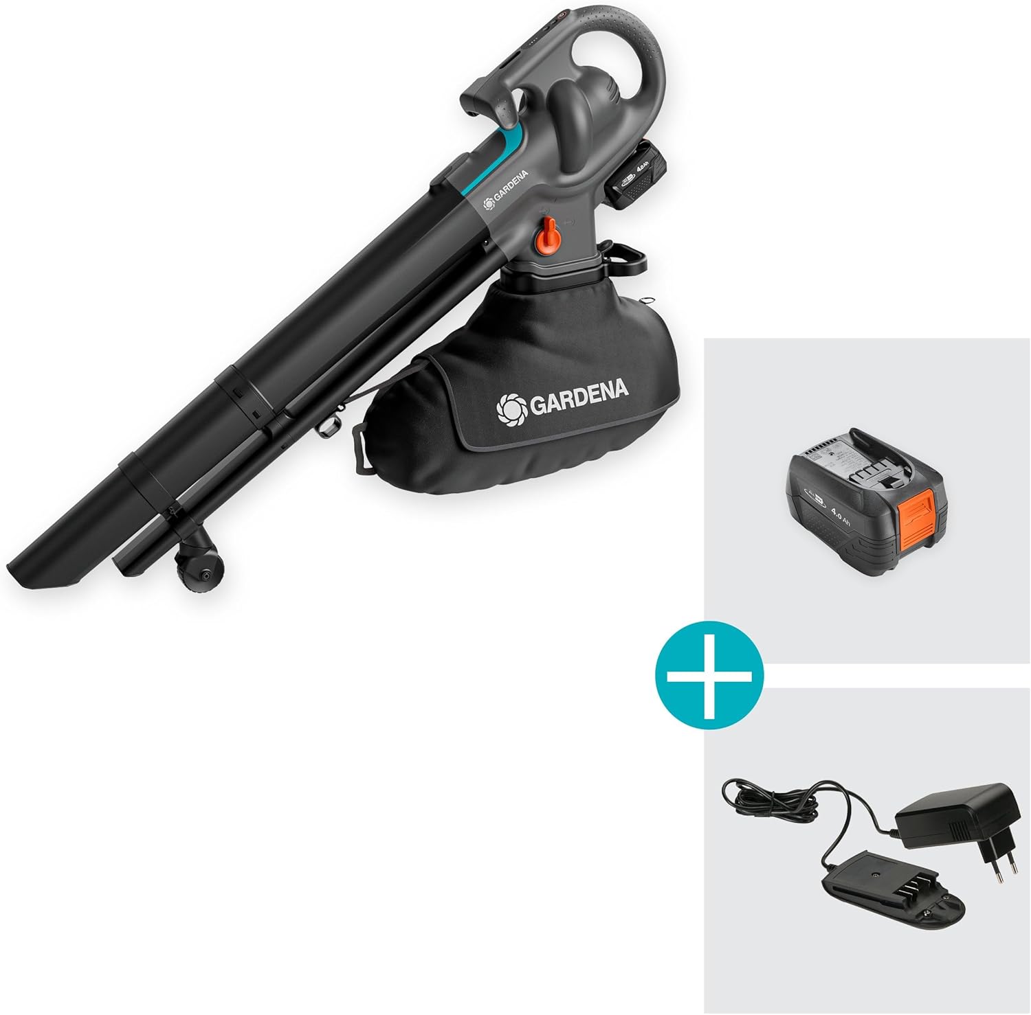 GARDENA PowerJet Collect 18V P4A Battery Blower Vacuum Cleaner