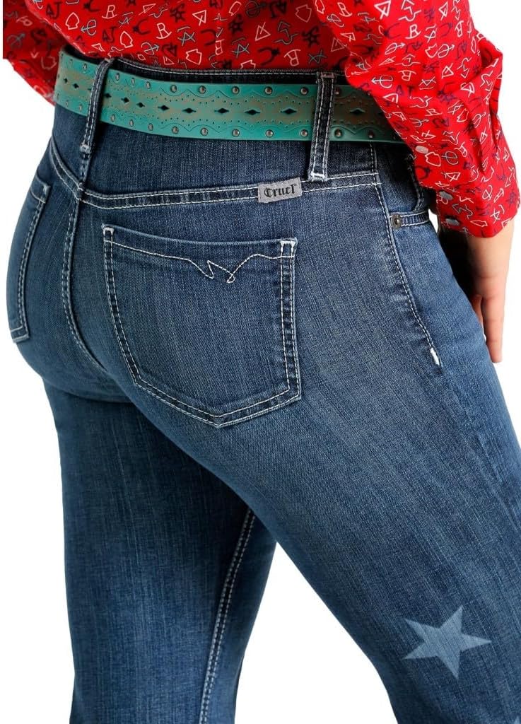 Western Jeans Womens Hannah Super Flare CB71754071