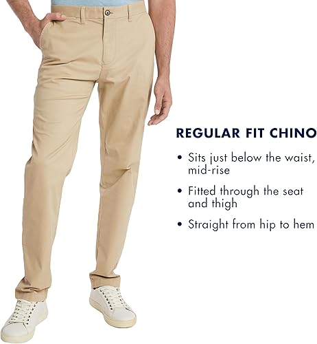 Miniatura 5 de Tommy Hilfiger - Pantalones chinos de ajuste personalizado para hombre