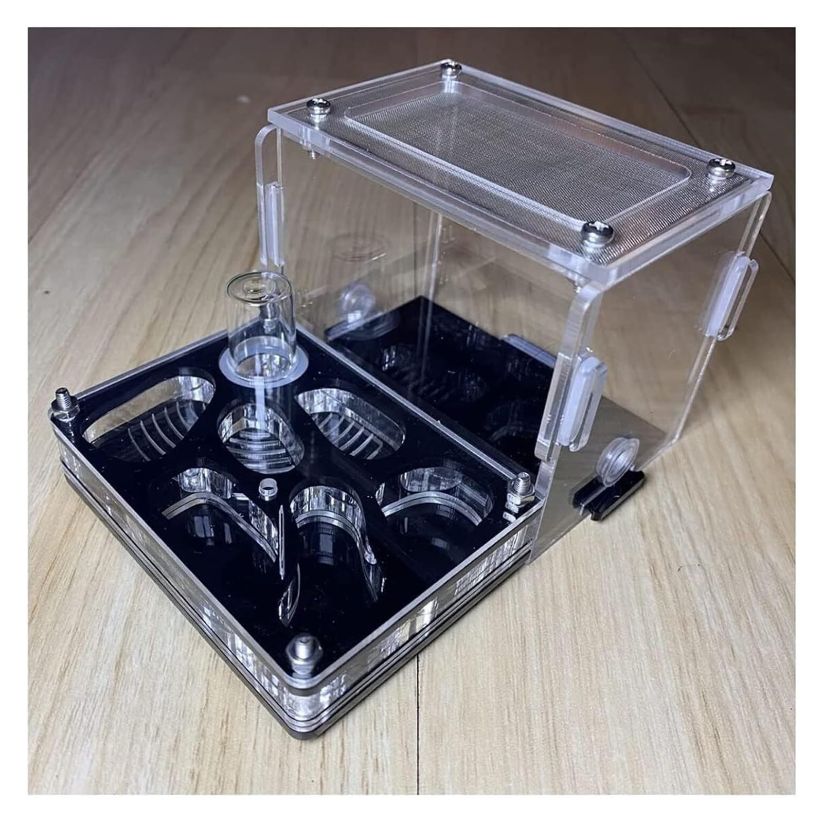 Formicarium Hormiga Granja De Hormigas Acrílicas con Torre De Agua Hidratante, Kit De Aprendizaje De Ciencias Educativas, Granja Nido De Hormigas Granja Hormigas(S)