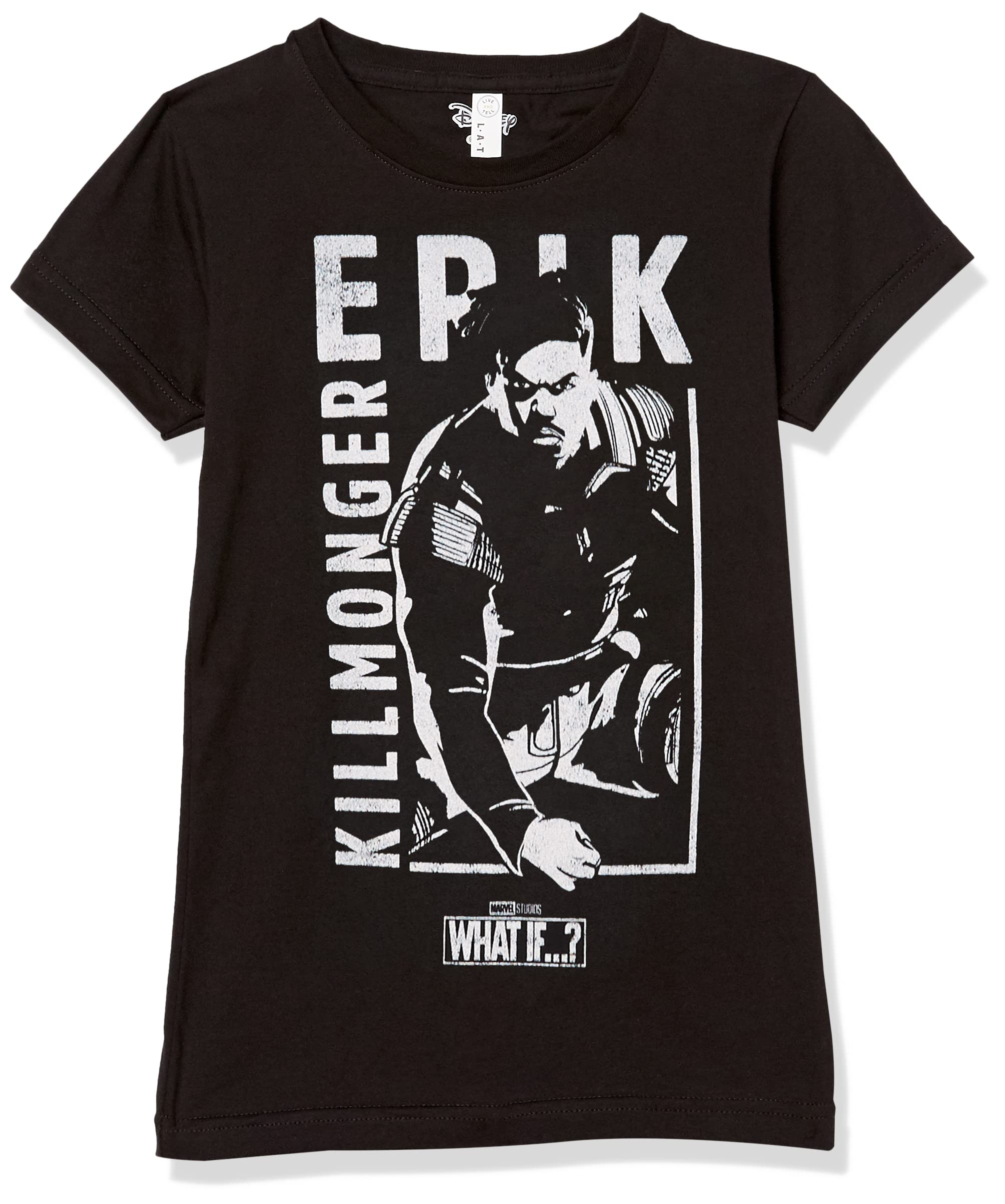 T-shirt Marvel pour fille The Ops noir taille S