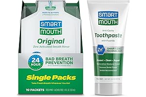 TSA-Approved SmartMouth Travel Pack: Convenient Oral Hygiene on the Go
