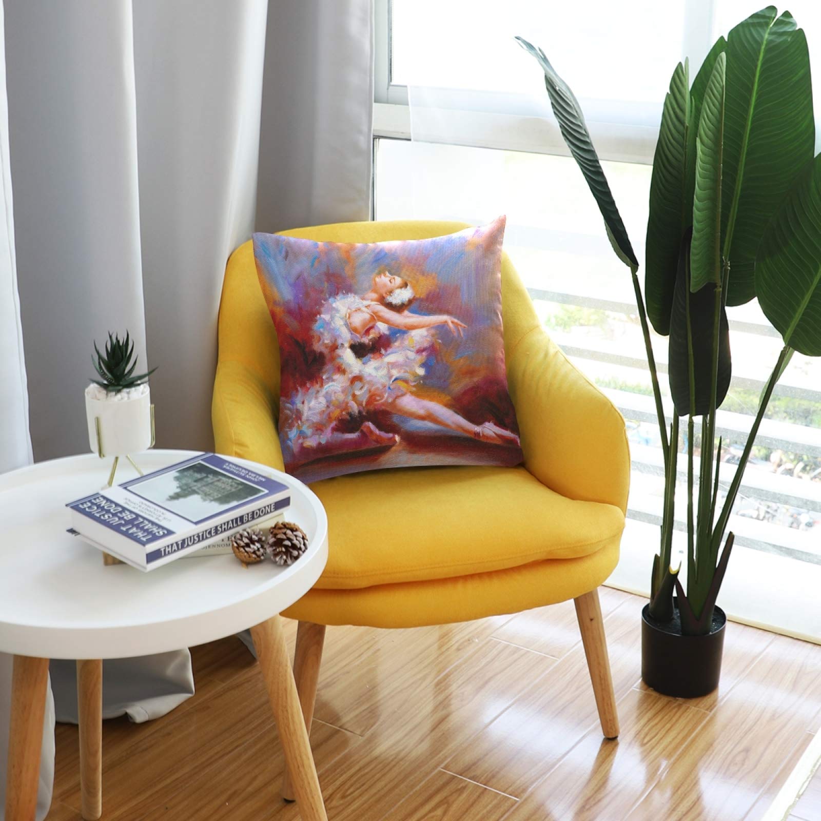 Federa Per Cuscino 50x50 Cm Con Motivo Popcorn E Ciak – Morbida In Cotone Velluto, Double Face Con Cerniera, Per Divano E Camera - 3