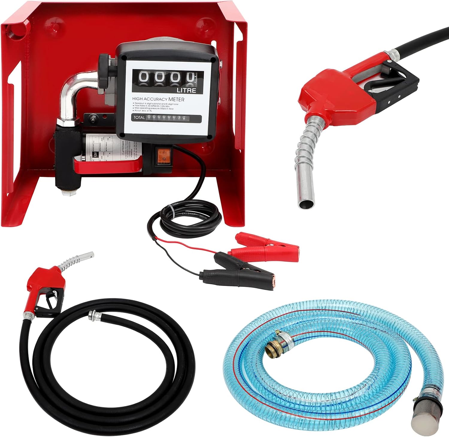 GCCSJ 12V DC 155W Automatic Transfer Fuel Pump Meter Large