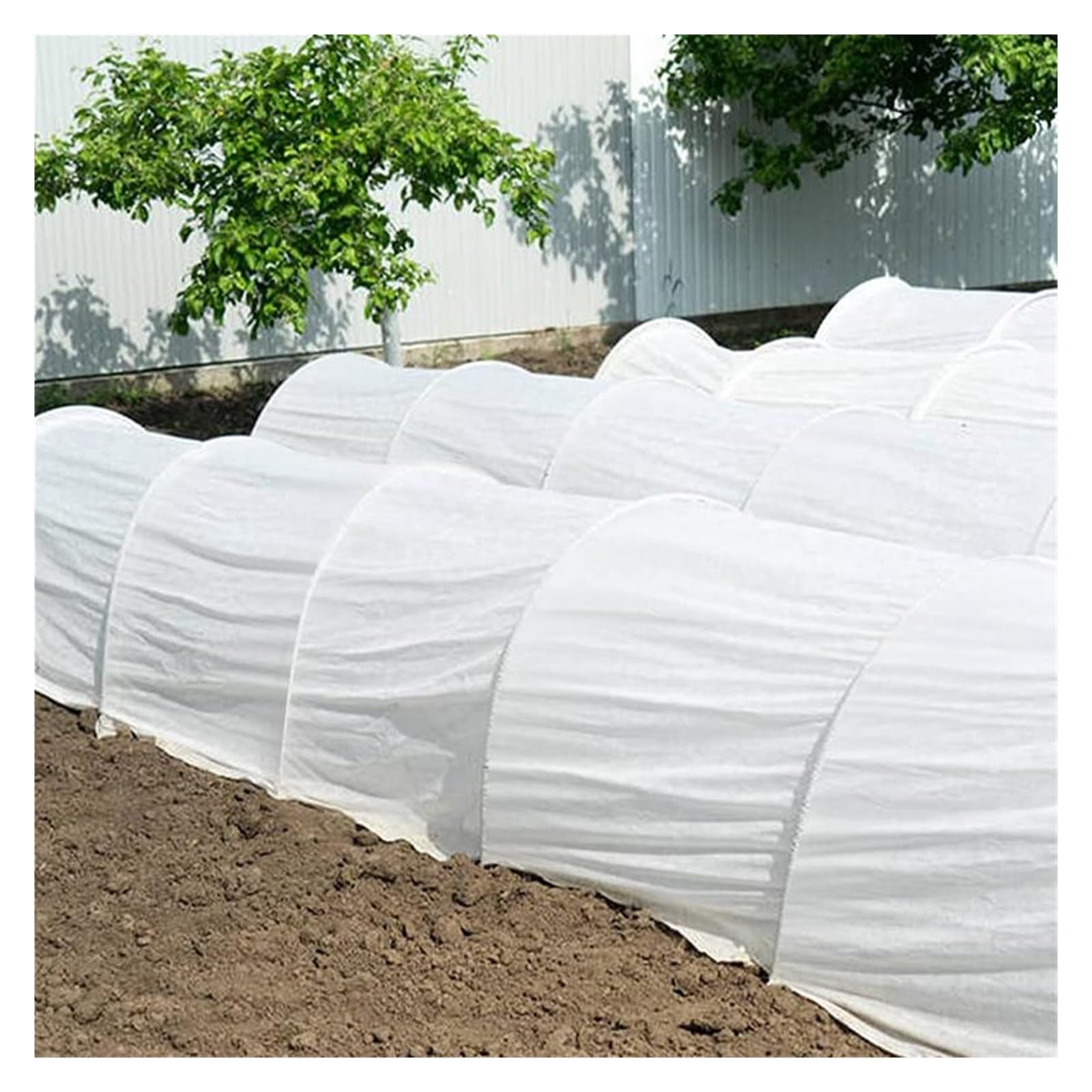 Archi per Serra Orto Cerchi da Giardino Letti rialzati Serra in Fibra di Vetro Giardinaggio Telaio di Supporto Tunnel for Serra for piantine Coltivazione Kit di Rete Portatile(30pcs 10pcs)