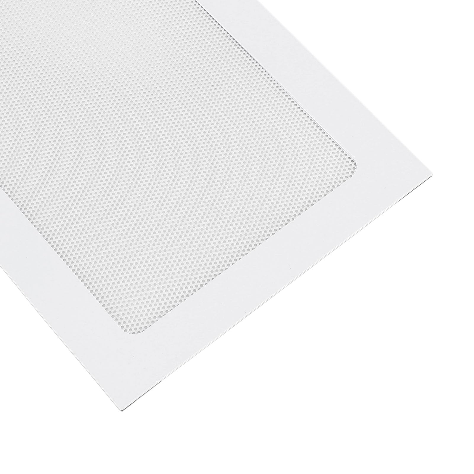 Filtre Anti-poussière pour Ventilateur PC, 120 X 360 Mm, 2 Grilles en PVC avec Bande Magnétique, Protection Ventilateur, Compatible Boîtier Ordinateur, Blanc