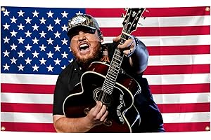 Country Singer Luke Combs Poster Tapestries