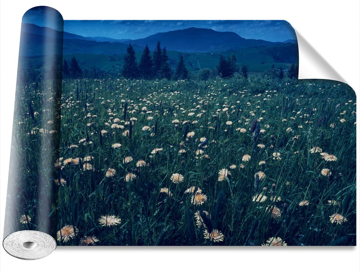 Papier peint camouflage lavable et résistant 152x104cm Tulup Décoration