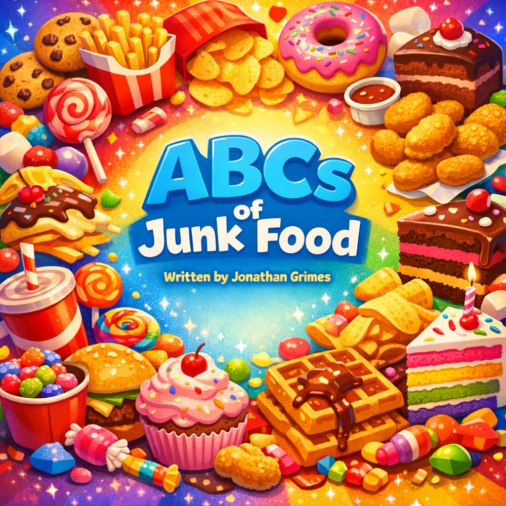 ABCs of Junk Food: A Silly Alphabet Book for Kids (Fun First ABC Books)