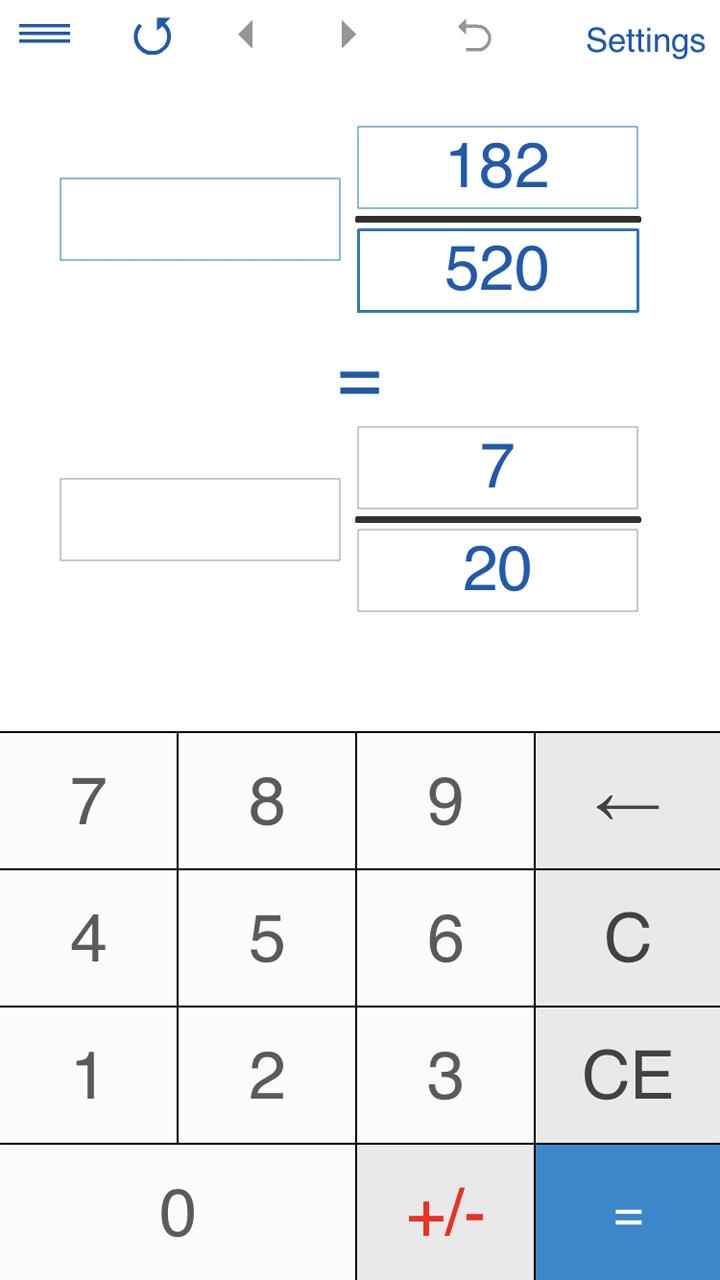 Fraction Calculator 4in1 - App on Amazon Appstore