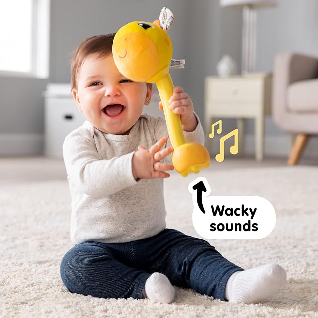 Foto 2 de 8 de Lamaze Wacky Giraffe - Juguete sensorial para bebés
