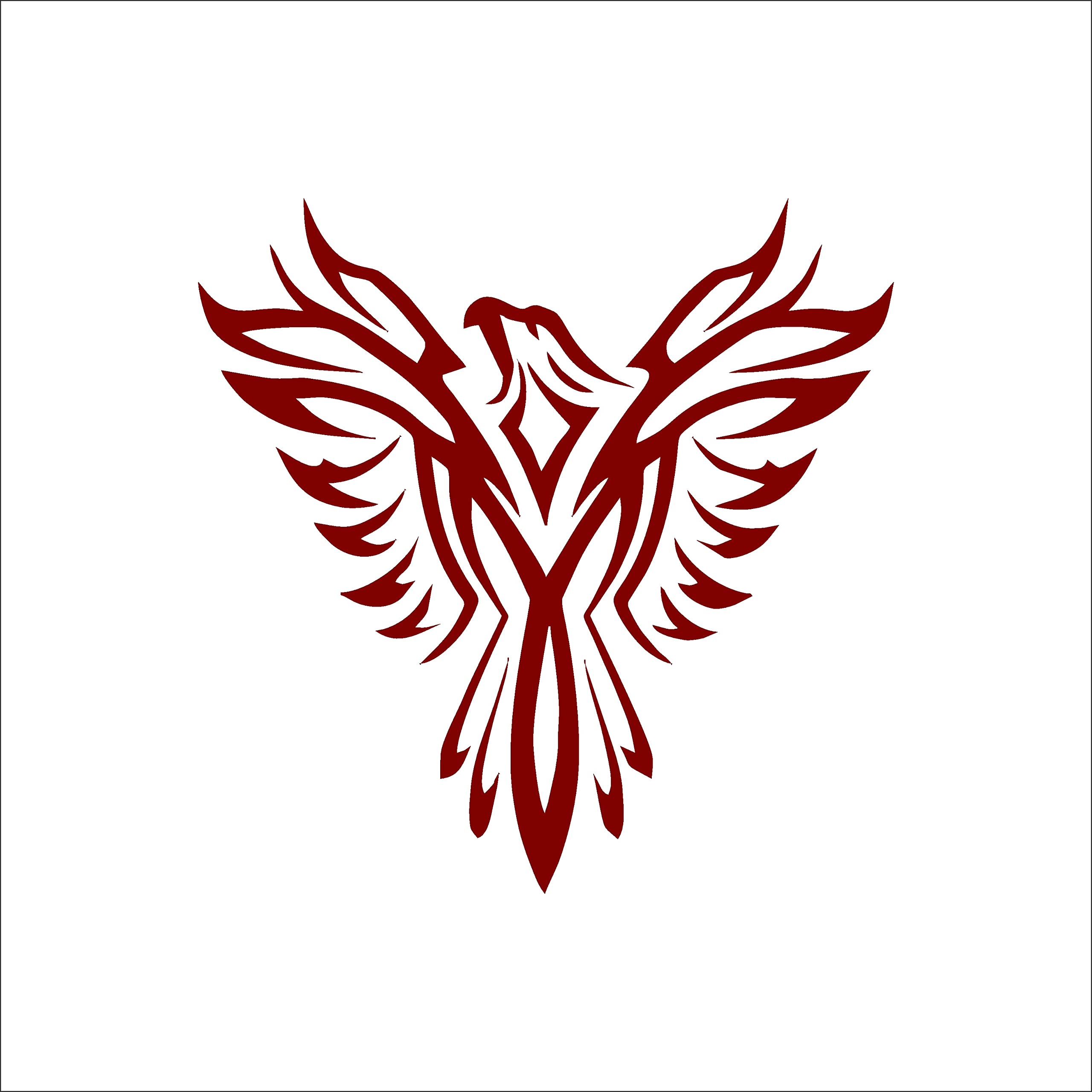 Decorative Beautiful Flying Eagle Wall stickler