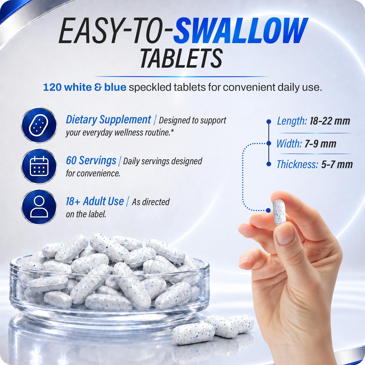 Diet Pills for Women & Men | Energy, Focus & Weight Support, 120 Tablets — Amazon image 4