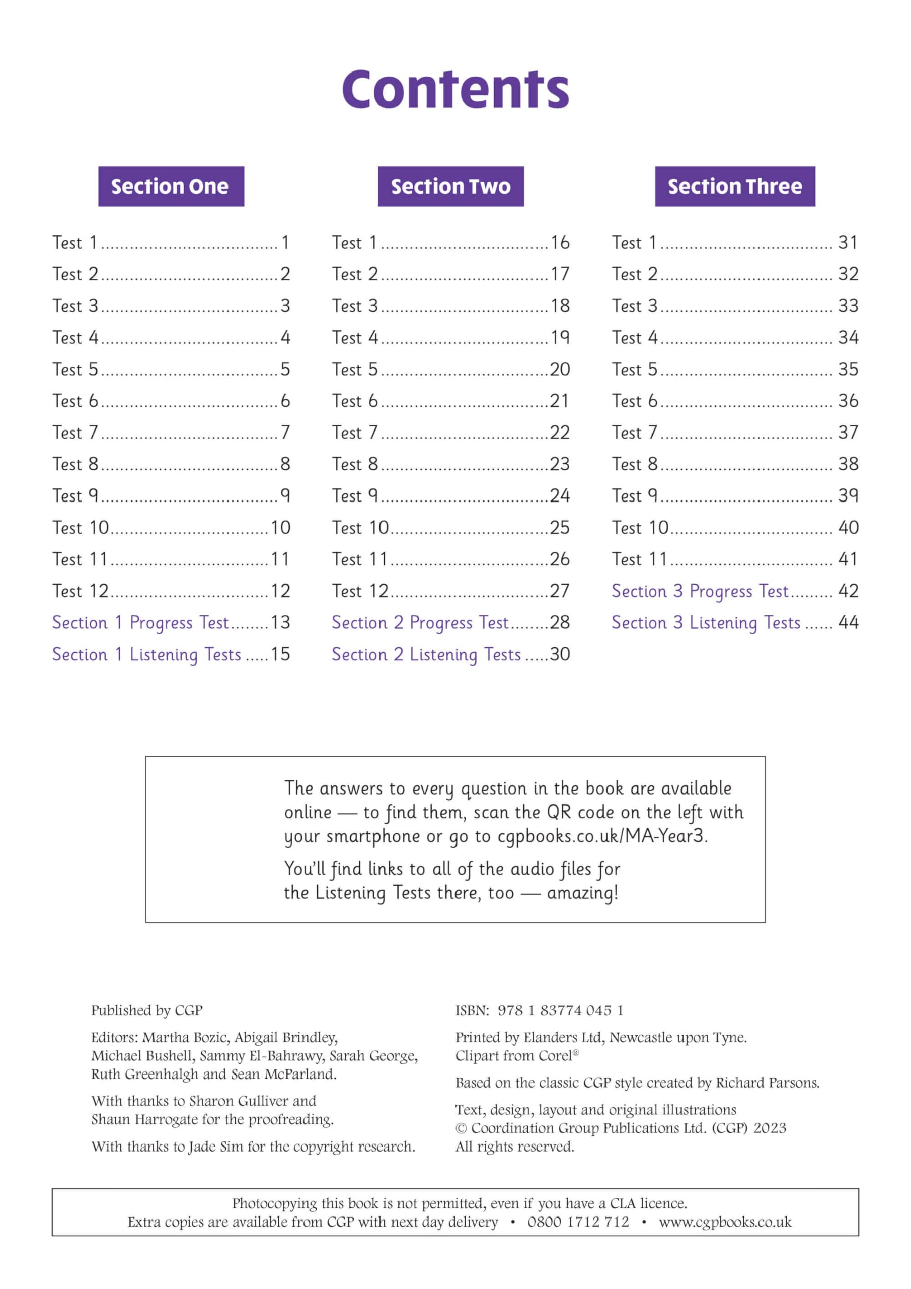 KS2 Maths Year 3 Mental Arithmetic Targeted Question Book (includes Online Answers & Audio Tests)