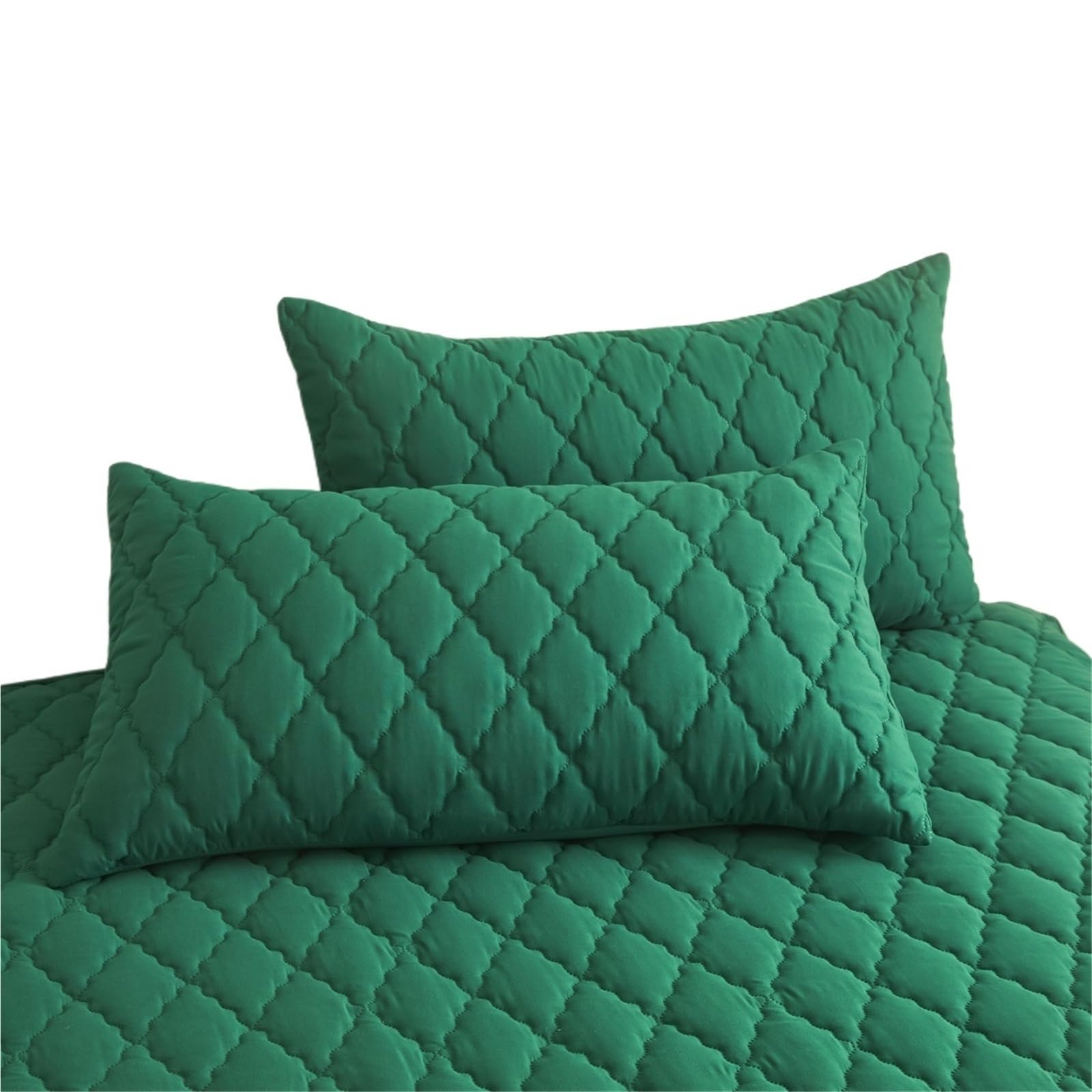 Protectores De Almohada 1 o 2 Fundas de Almohada Acolchadas e Impermeables Color Liso, 48 x 74 cm (sin Relleno)(Color3,2pc Pillowcase)