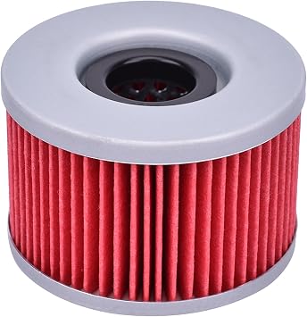 Motorcycle Air Filter & Oil Filter For CBR250 MC14 1986 CBR 250 MC17 1987 17210-KT7-000 Motorcycle Parts Air Intake1pc Red