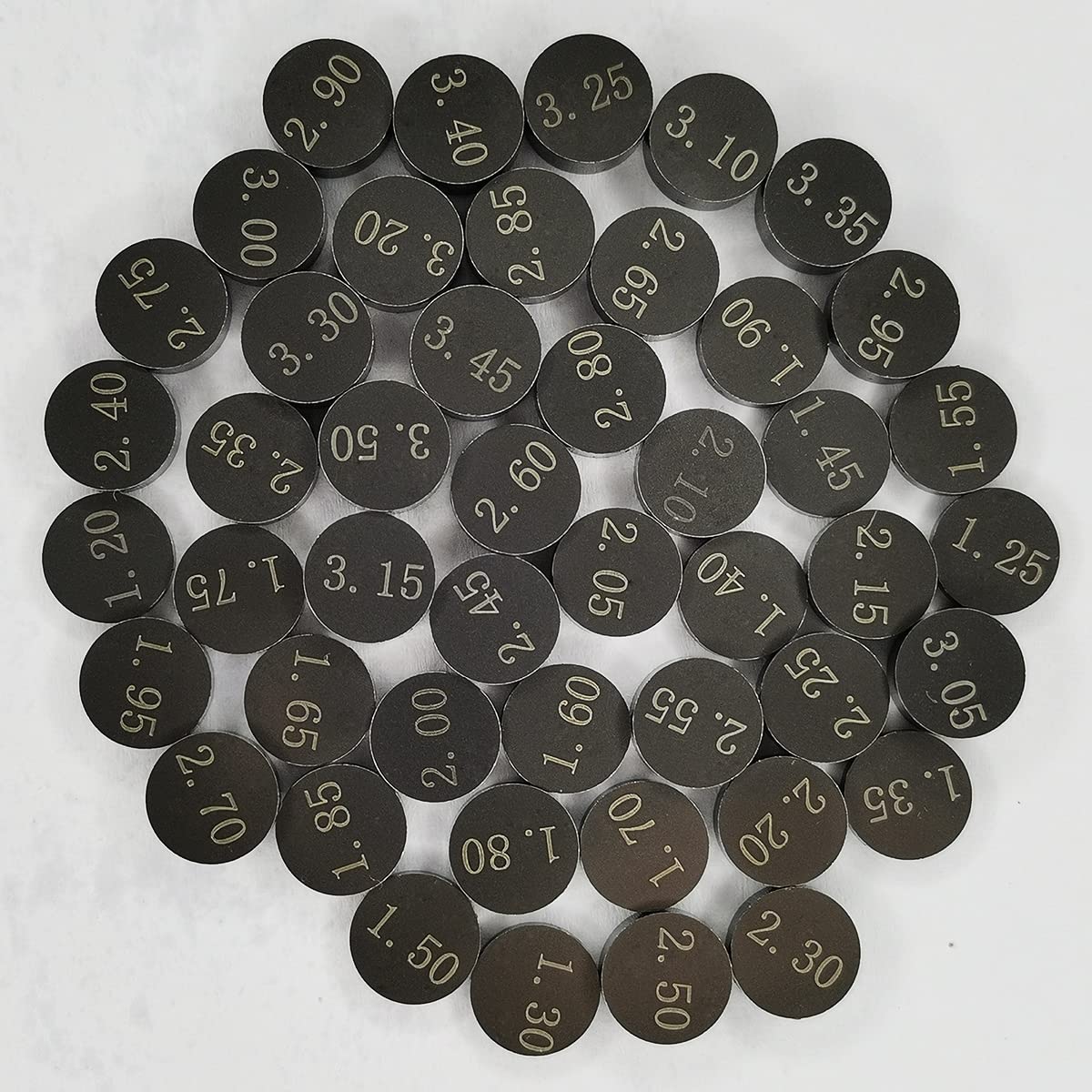 Amazon.com: 47Pcs 7.48mm Valve Shims Kit for Honda CRF250R CRF 250