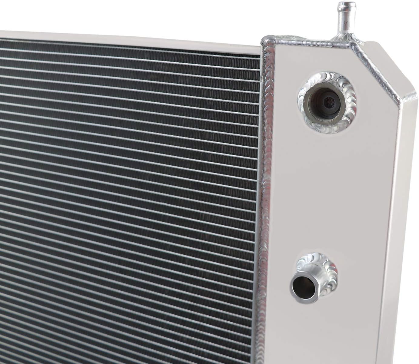 Chevy Kodiak Radiator, GMC Topkick Radiator, Aluminum Radiator for 1991-2002 Chevy GMC C60 C6500 C70 C7500 C6000 C7000 Truck, 4 Row Cores