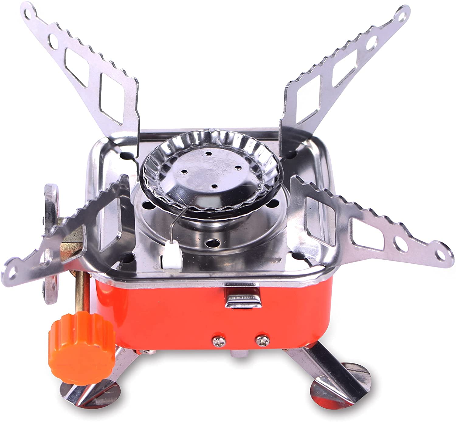 MultiStar™, Gas Stove, Portable Gas Stove, 2800W Lightweight Butane Burner, Foldable Camping Stove Burner with Electronic Ignition for Outdoors Hiking, Backpacking, Hunting Cooking Burner Outdoor Gear