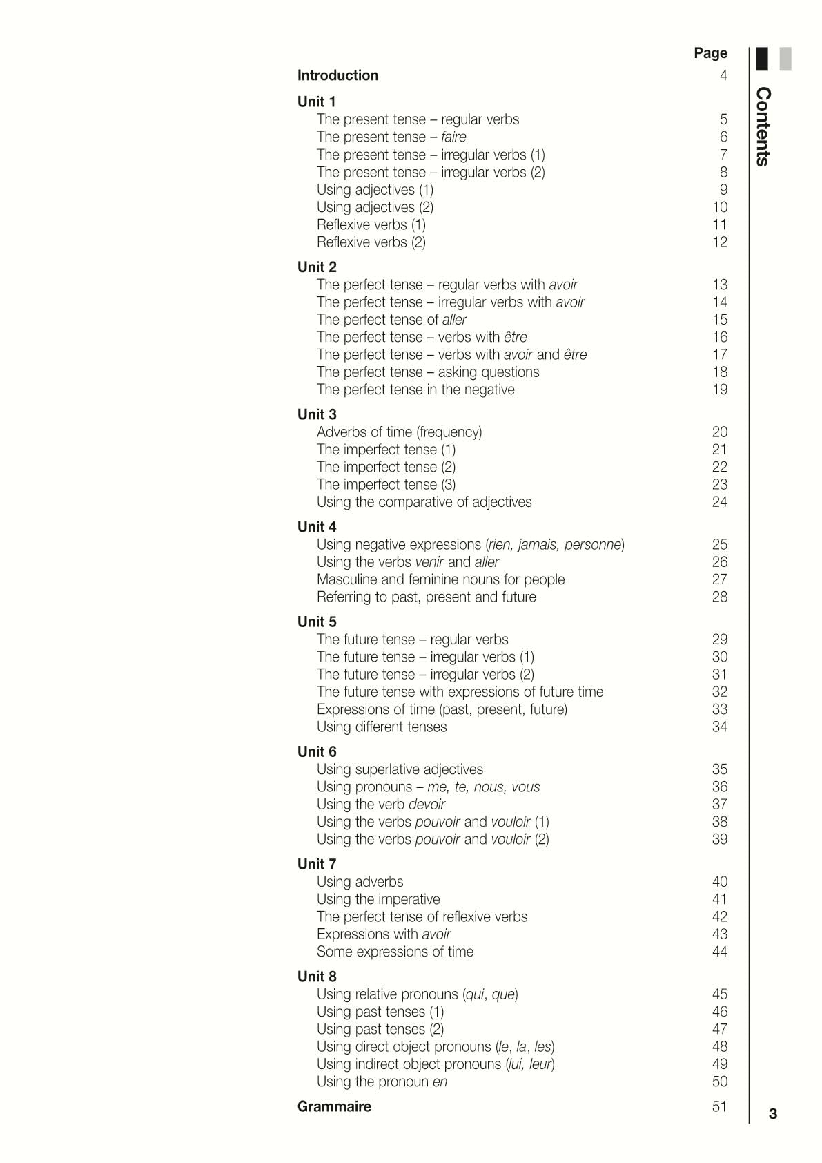 Tricolore Grammar in Action 3 (8 pack): With all you need to know for your 2021 assessments