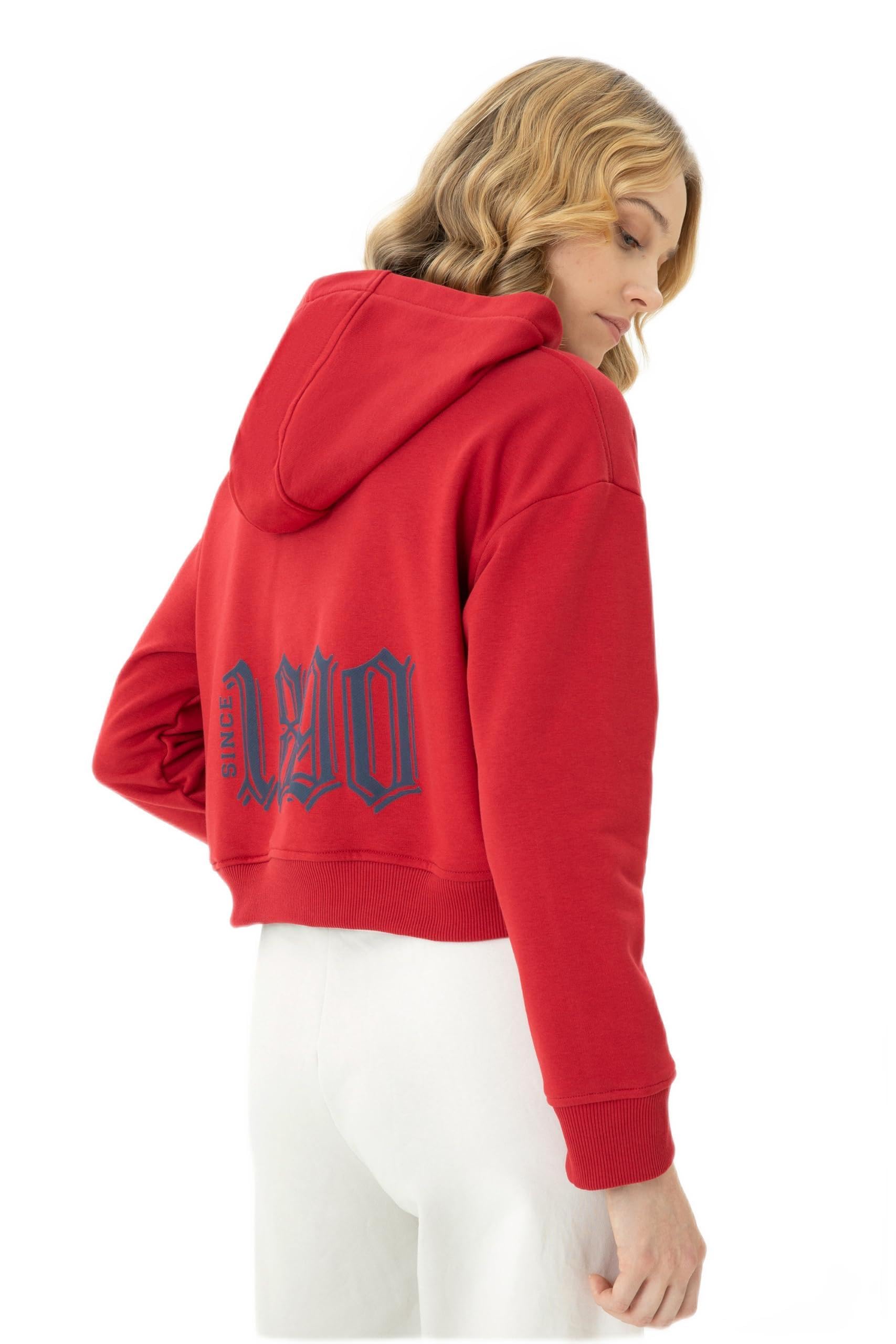U.S. POLO ASSN. RC-GAPIN-KIRMIZI Sweatshirt Kadın