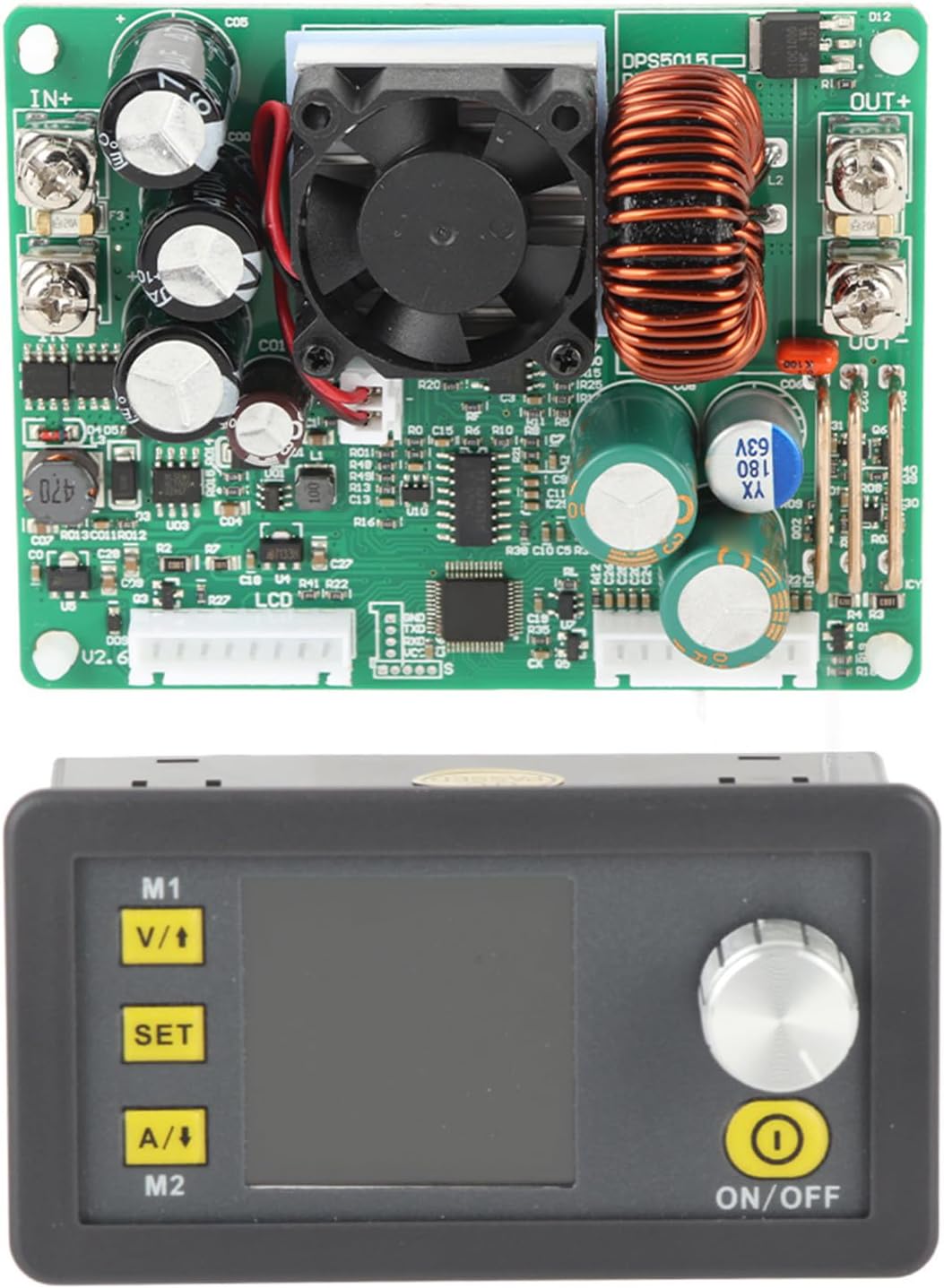 Amazon.com: DPS5020 0-50V 0-20A Digital Regulated Power Supply with LCD ...