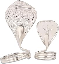 Osasbazaar Pure Silver Serpent Snake Sheshnaag Naag Naagin Joda Set for Puja - 97%-99% Pure BIS Hallmarked, Silver, Combo of 2