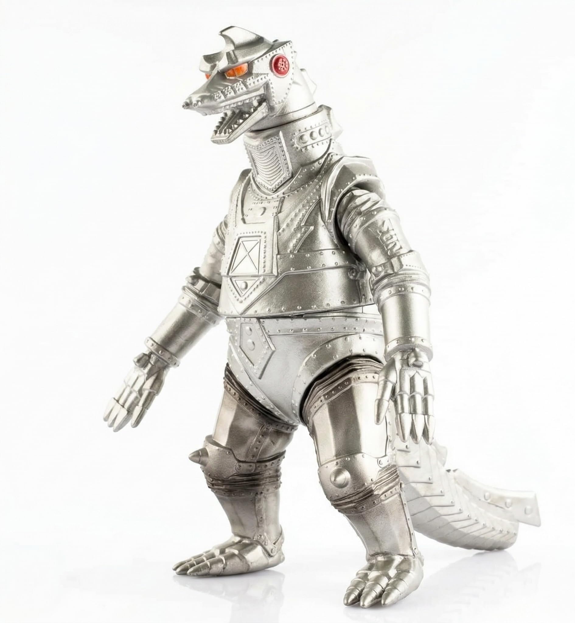 JAYKENIXO NEW Mecha Dragon Monster Action Figure 7 Inch โ Movable Joints, Robot Kaiju Creature Toy with Carry Bag for Kids Play, Display & Gift