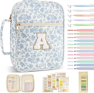 Personalized Initial Bible Cover Case for Women Girls Kid