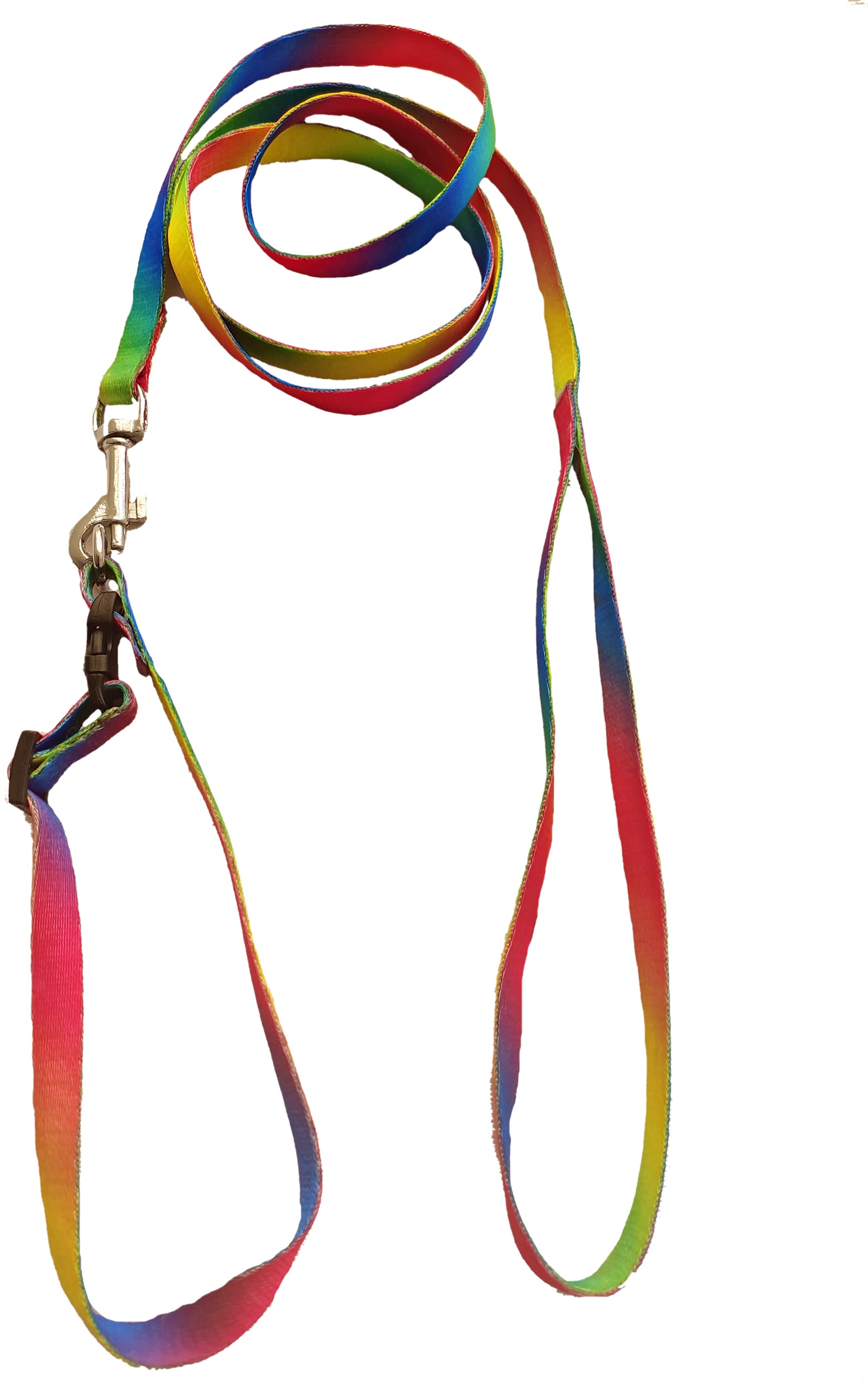 The Pets Company Multicolor Puppy Leash, Rainbow Leash Collar Set for Puppies, 4 Feet (B0BLZMPCBY) Amazon Price History, Amazon Price Tracker