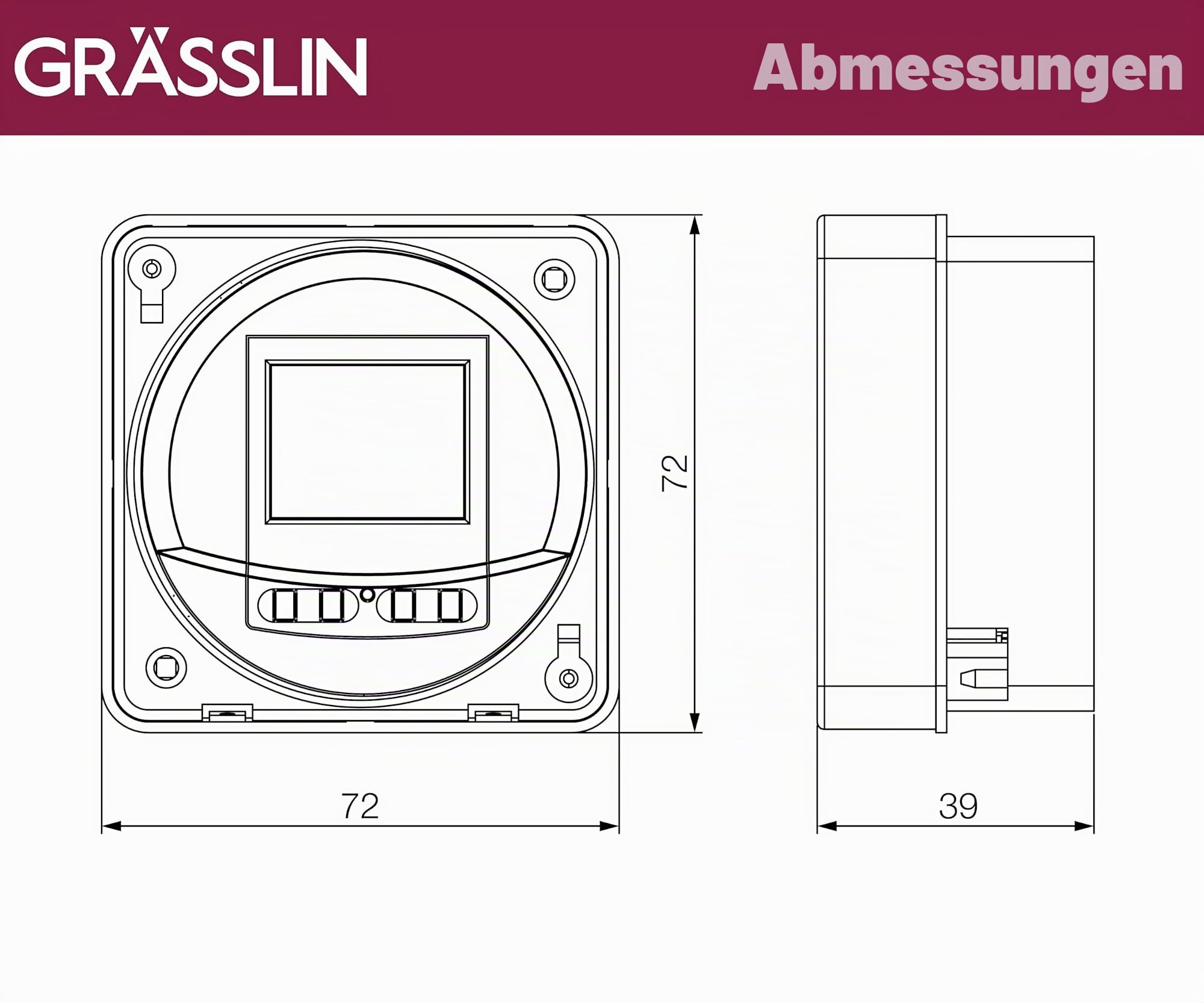 43.87.0003.1 Tactic smart E Astro-Zeitschaltuhr digital Einbau App | Fronttafeleinbau, Bluetooth, App, 1 Kanal, Wochen-/Jahres-/Astroprogramm, Impuls/Zyklus, LED 400 W, 8 Jahre Gangreserve