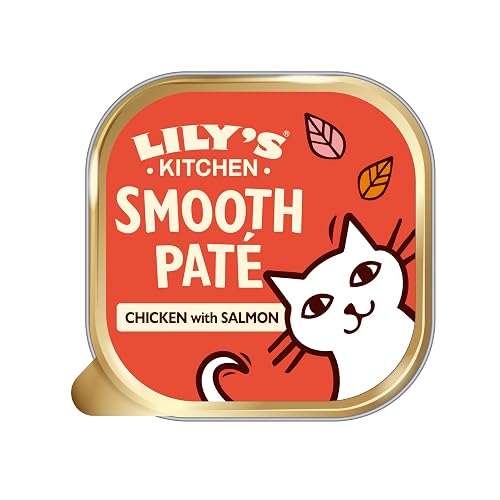 Lily's Kitchen Smooth Chicken with Salmon Paté Complete Nutrition Adult Cat Food 19 x 85g