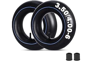 RUTU 4.00-6 Inner Tube 2 Pack for Wheelbarrow
