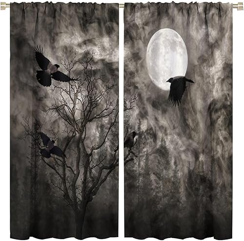 Miniatura 9 de Cortinas opacas de fútbol para habitación de los niños, hermosos patrones de red de fútbol de estadio de fútbol, decoración del hogar, cortinas con