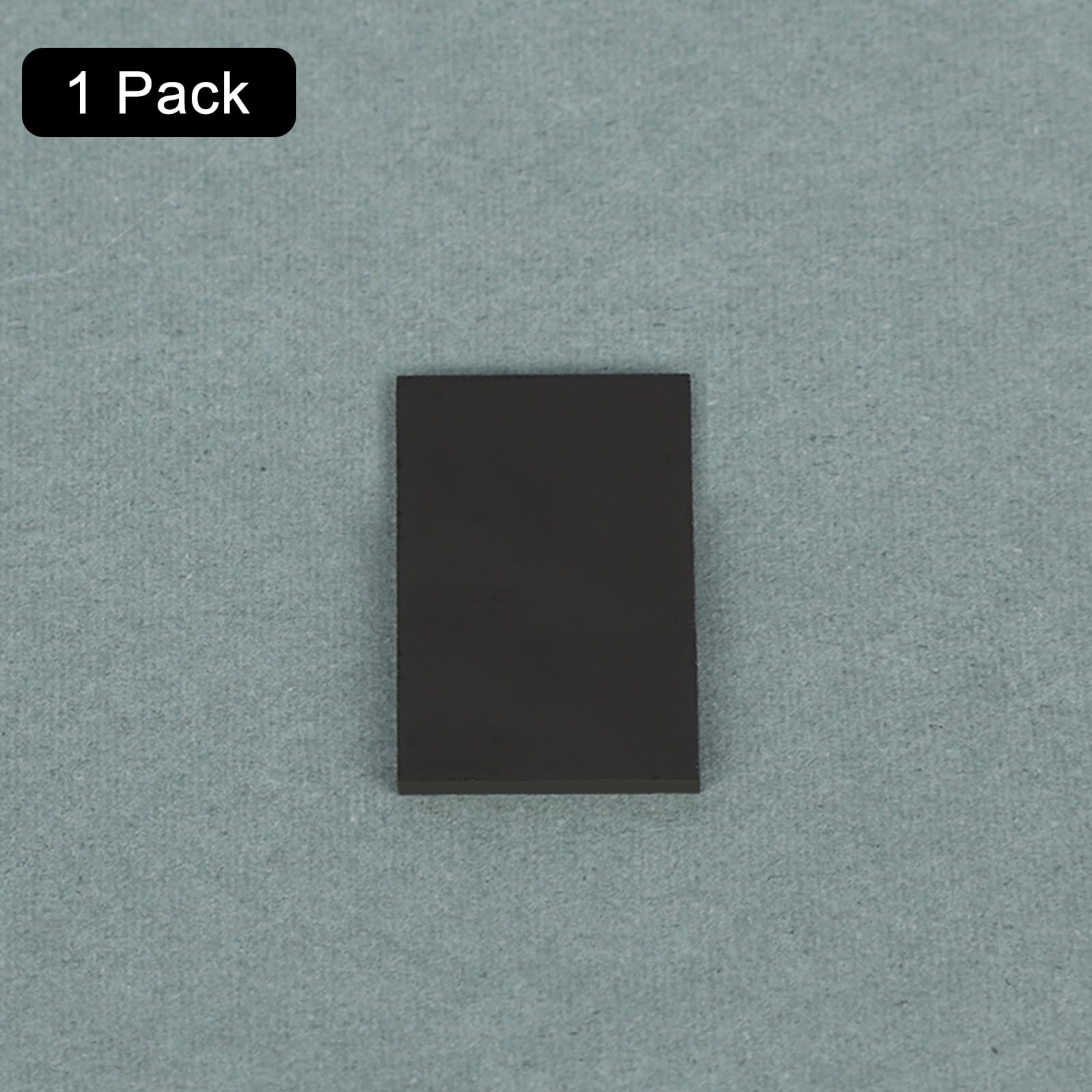 stonylab Hochreine Glaskohlenstoffplatten, 10x15x1 mm, 1 Packung für Elektrochemische Experimente