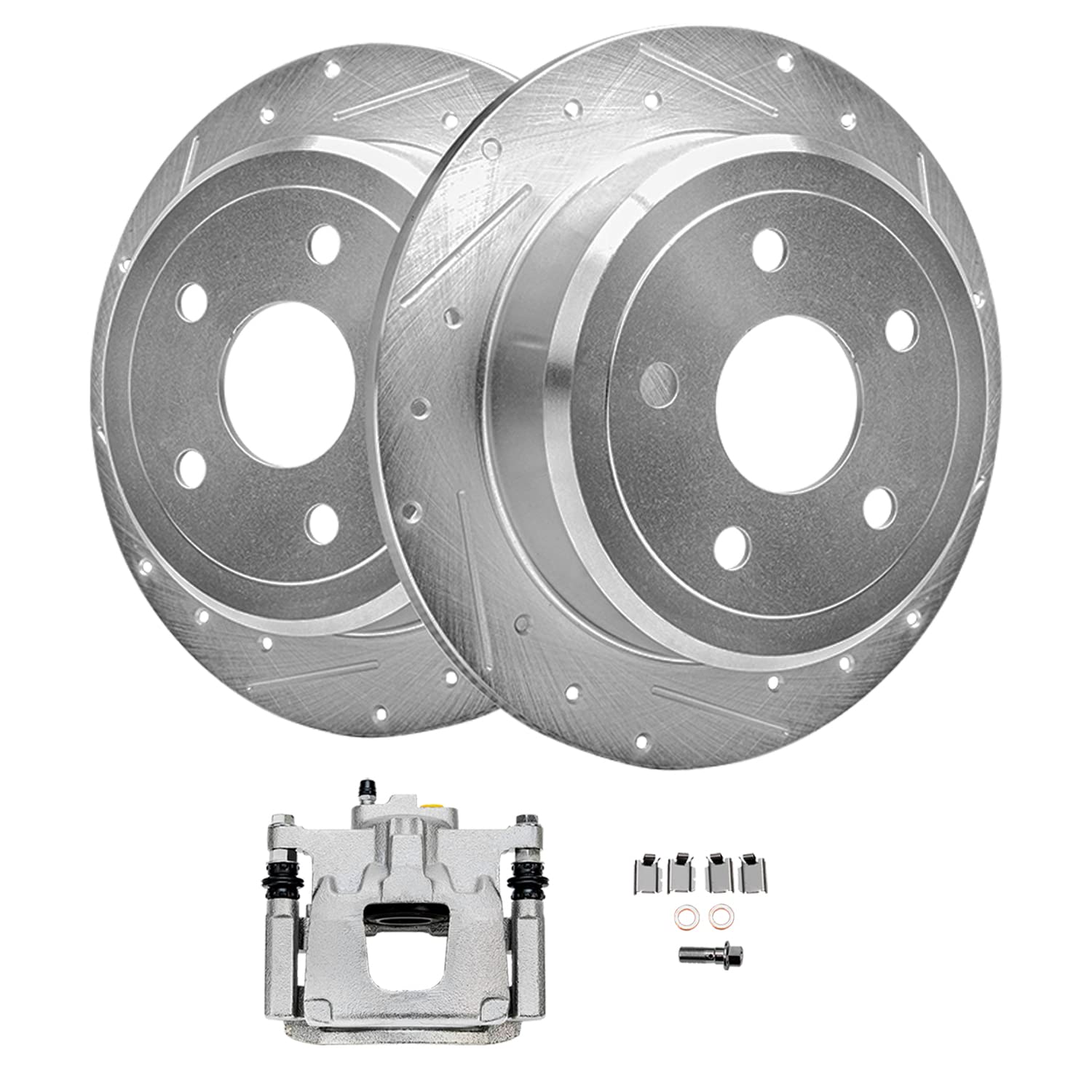 Detroit Axle - Rear Brake Kit for 2007-2018 Jeep Wrangler JK