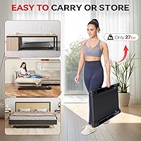 Vista 6 de Sperax Walking Treadmill Pad with APP, 3 in 1 Under Desk Treadmill, 400W Low Noise Walking Vibration Pad with Remote Control,Portable Treadmills for