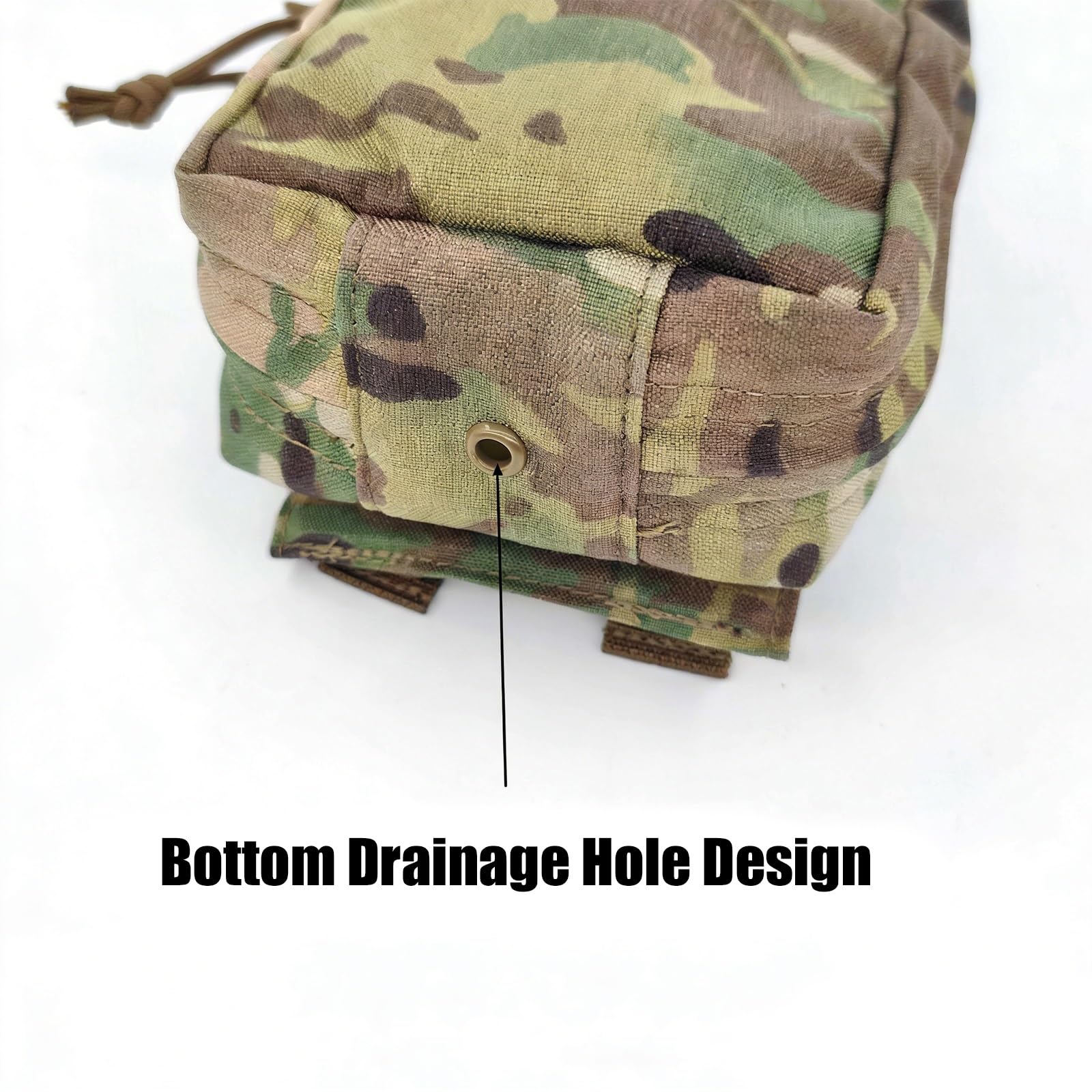 Bolsa Médica Táctica IFAK, Kit de Primeros Auxilios y Bolsa Utilitaria Vertical para Airsoft, Deportes Al Aire Libre y Caza