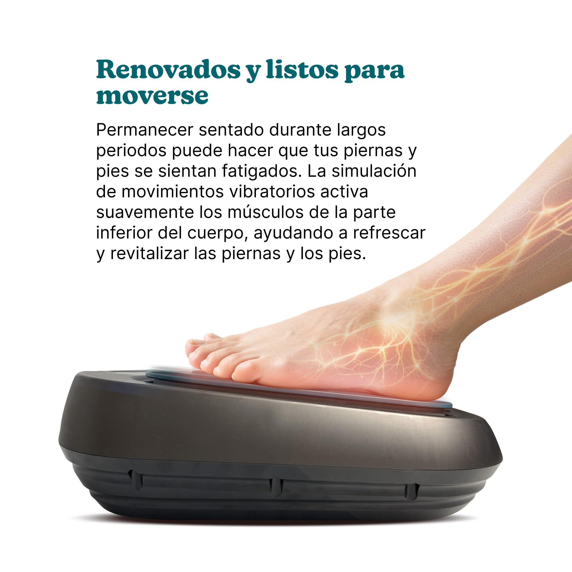 Homedics Foot Flow Mobility Booster Masajeador de Vibración