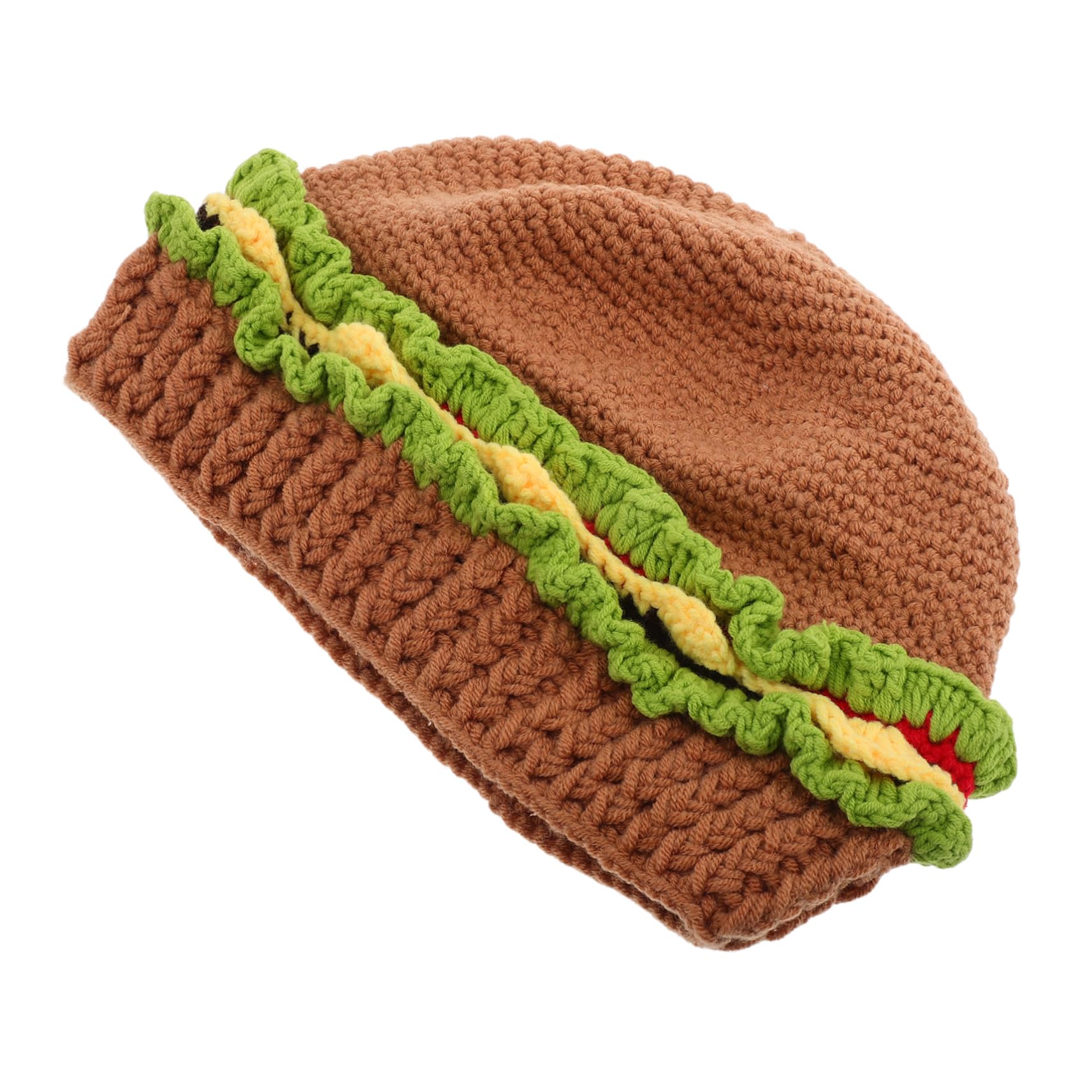 Accesorio de cosplay de hamburguesa kawaii y sombrero divertido de pan 8