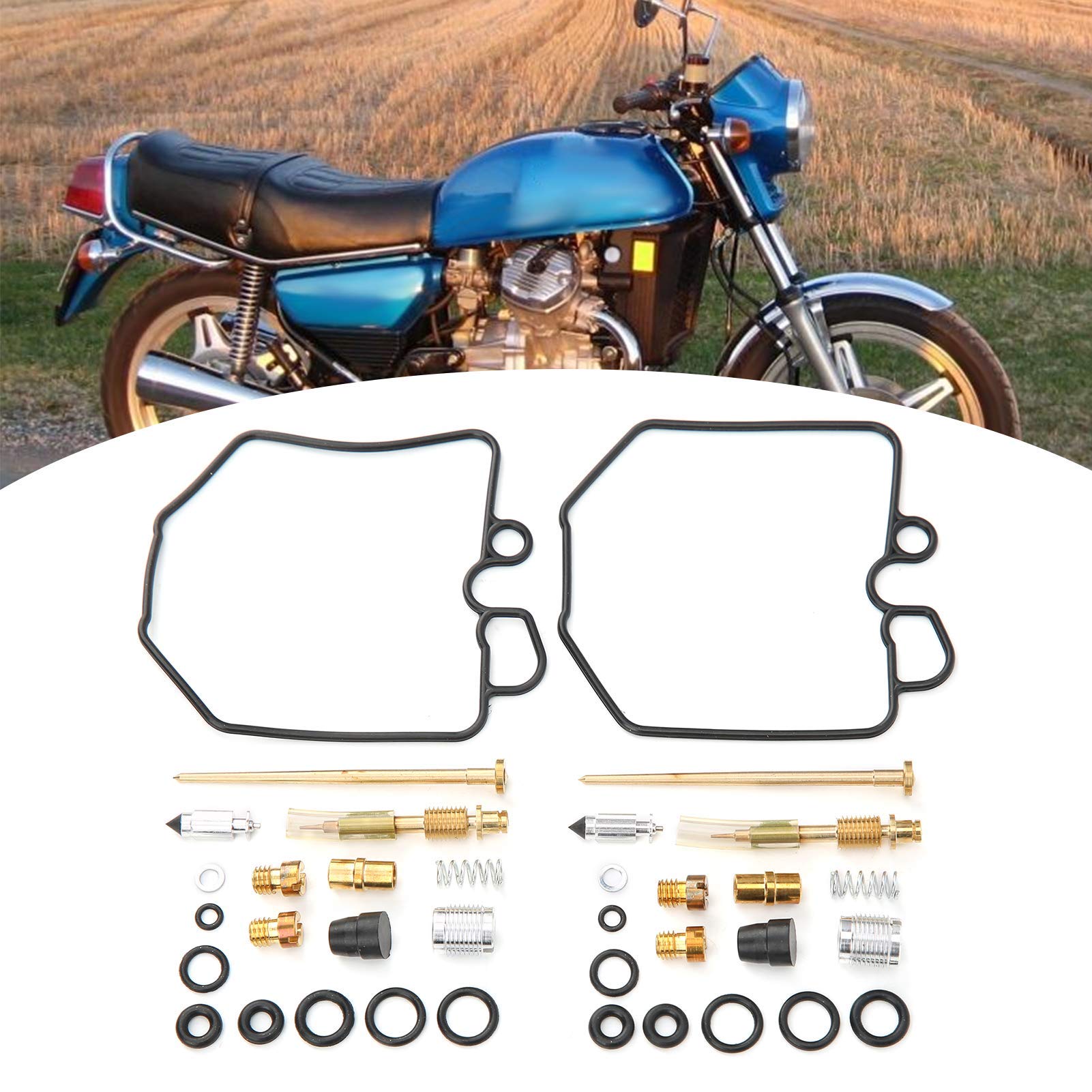 Zestaw naprawczy gaźnika gaźnika KH-0373NFR Akcesorium zamienne pasuje do CX500 GL500 1978-1979