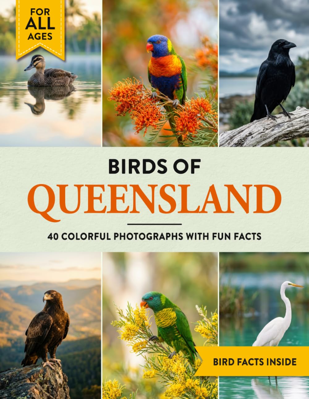 Birds of Queensland: A Birdwatching Picture Book with Fun Facts and Photography for Kids, Adults & Birders