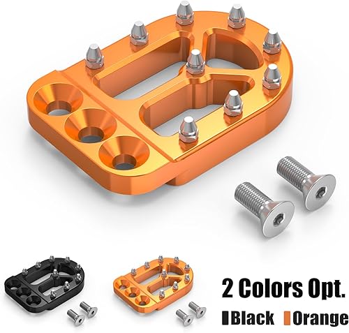 Miniatura 8 de NICECNC Extensión de pastilla de palanca de freno trasero naranja compatible con KTM 390 Adventure 2020 2021,690 Enduro R 2008-2021,690 SMC R
