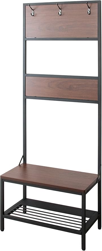 Amazon Semi Mt 玄関で掛ける 置く 座る ベンチハンガー 玄関用 椅子 ベンチ 腰掛け シューズラック ハンガー付き 収納 Mt w 600 シューズラック オンライン通販