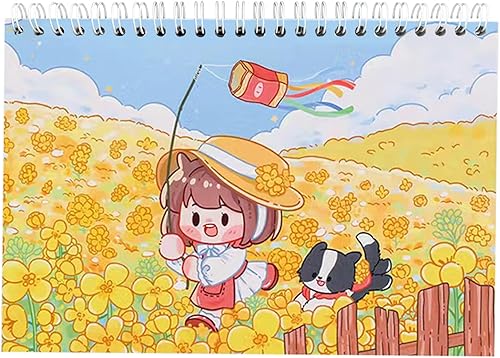 MUDOR Reusable Sticker Collecting Book Album (Yellow-1)