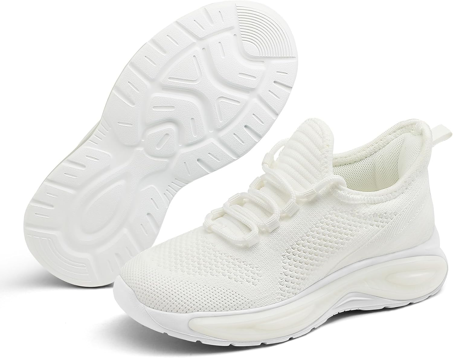 RUNSIDE Girls Lightweight Sneakers Kids Lace-up Tennis Running Shoes, Breathable Walking Shoes for Toddler/Little Kid/Big Kid - Image 6