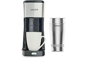 KRUPS Simply Brew Single Serve Drip Coffee Maker