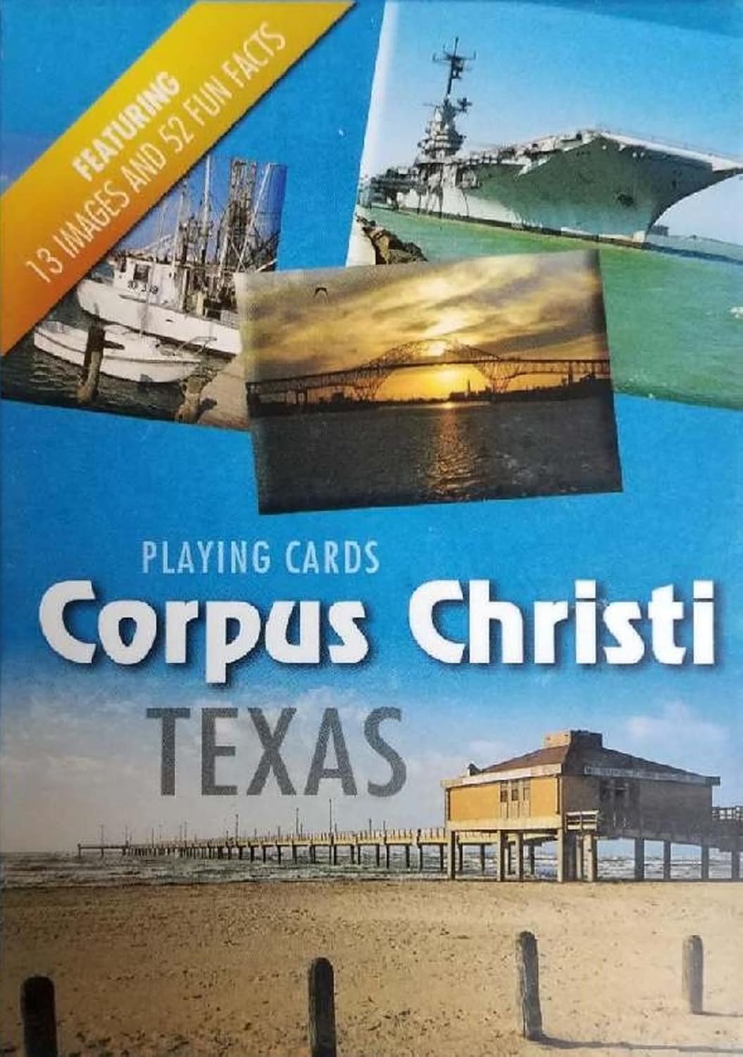 Corpus Christi Texas Montage Souvenir Playing Cards Toys